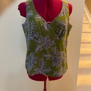 Talbots summer crossover top